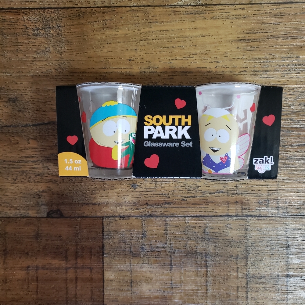 South Park Shot Glass Set with Characters